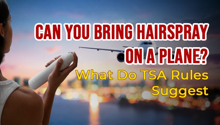 Can you bring hairspray on a plane
